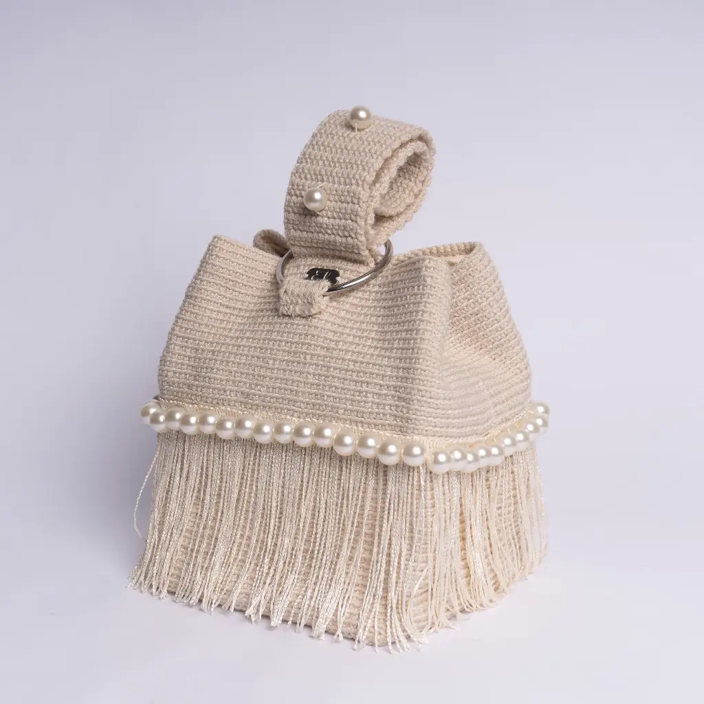 MIA BOLSO DE MANO TEJIDO A CROCHET