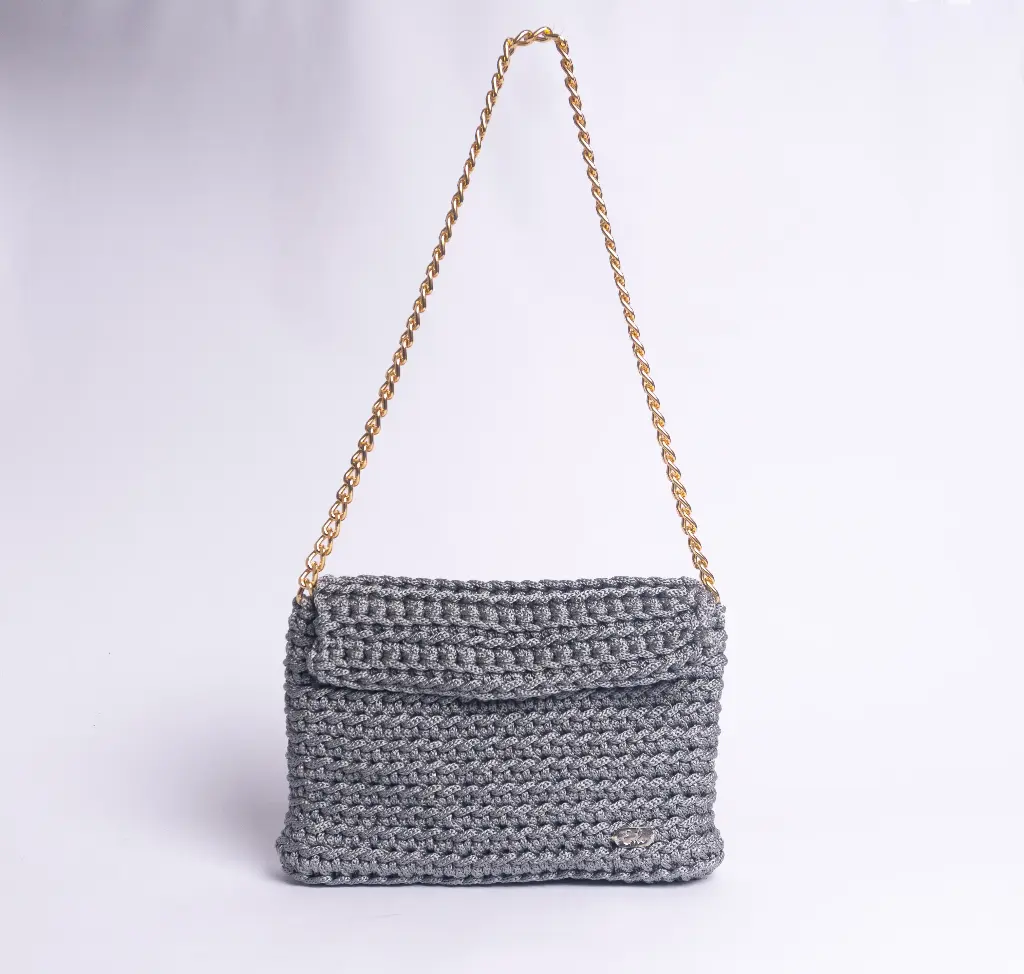 RAQUEL BOLSO DE MANO (Gris)