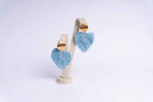 [ARM-G-10] ARETES GABRIELA (Azul cielo)