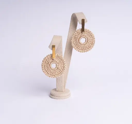 [ARC-C-2] ARETES CAROLINA (Beige camel)
