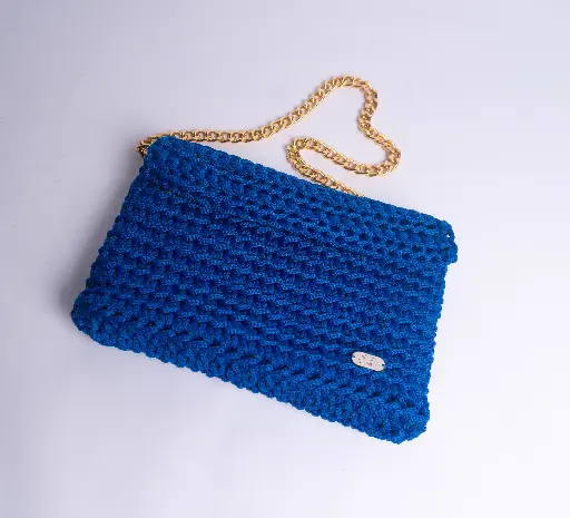 [BBC-R-11] RAQUEL BOLSO DE MANO (Azul rey)