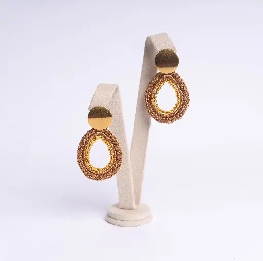 [ARC-S-0] DANIELA ARETES TEJIDOS BICOLOR CAFE
